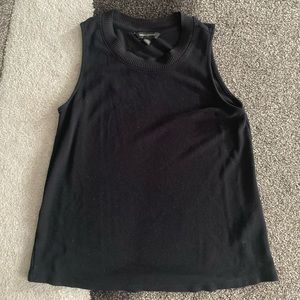 Banana Republic black sleeveless shirt